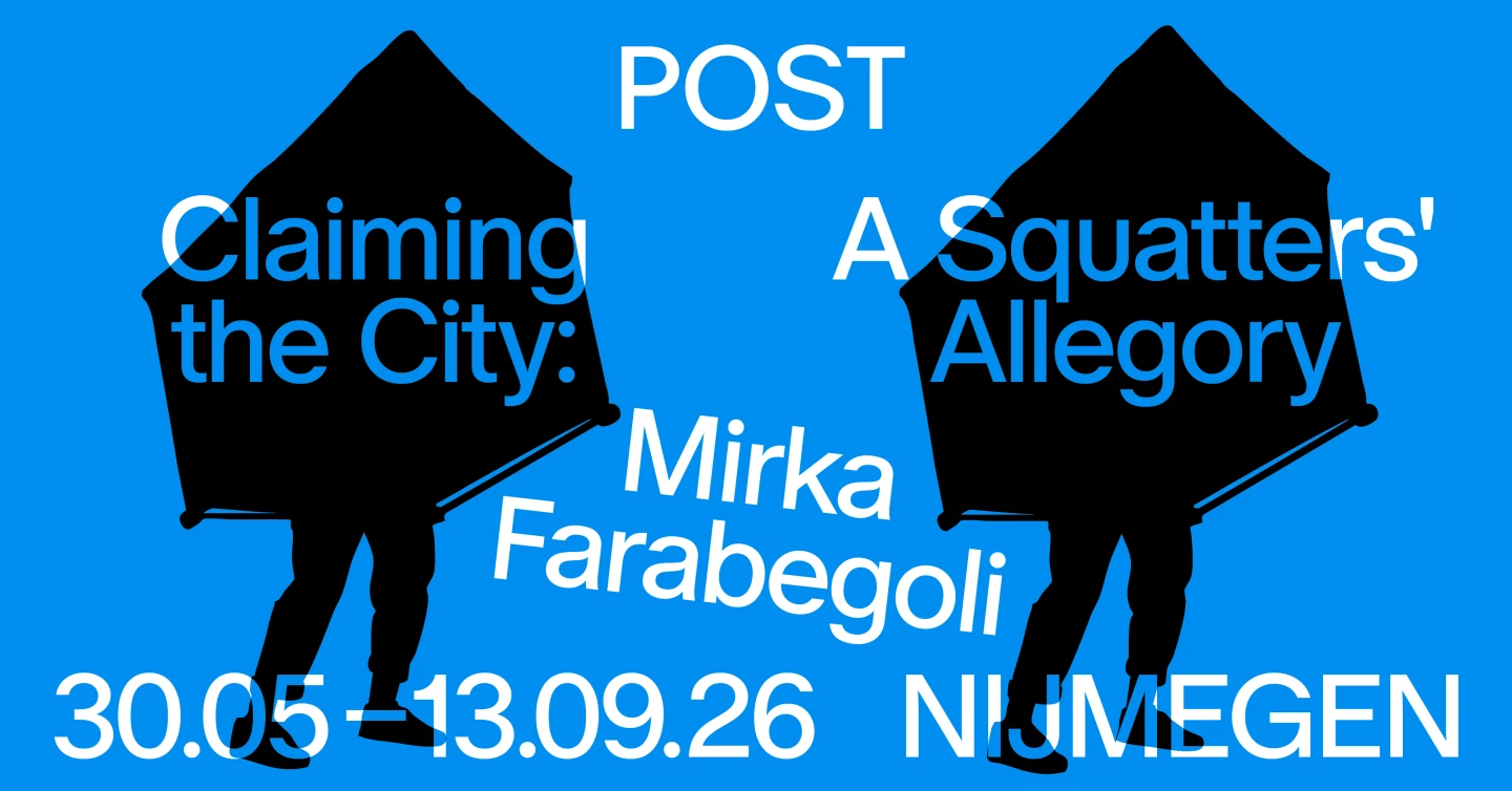 campagnebeeld Claiming the City: A Squatters' Allegory